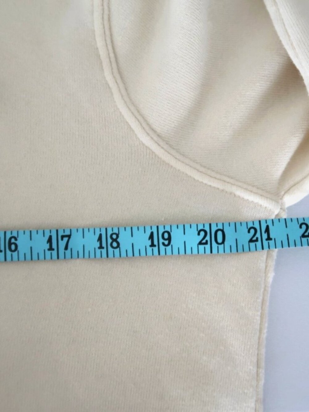 AVIATOR NATION Ninja Hoodie Women’s S Vintage White Pullover Funnel Neck - Picture 9 of 10
